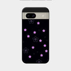 Floral Night Glass Case Cover For Google Pixel 8A 5G