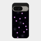 Floral Night Glass Case Cover For Google Pixel 9 5G