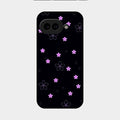 Floral Night Glass Case Cover For Google Pixel 9A 5G