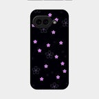 Floral Night Glass Case Cover For Google Pixel 9A 5G