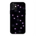 Floral Night Glass Case Cover For iPhone 12