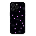 Floral Night Glass Case Cover For iPhone 15 Pro Max