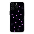 Floral Night Glass Case Cover For iPhone 16 Pro Max