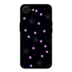 Floral Night Glass Case Cover For iPhone 17e