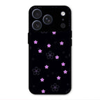 Floral Night Glass Case Cover For iPhone 17 Pro