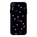 Floral Night Glass Case Cover For iPhone XR
