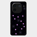 Floral Night Glass Case Cover For Iqoo 12 5G