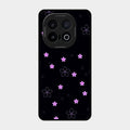 Floral Night Glass Case Cover For Iqoo 13 5G