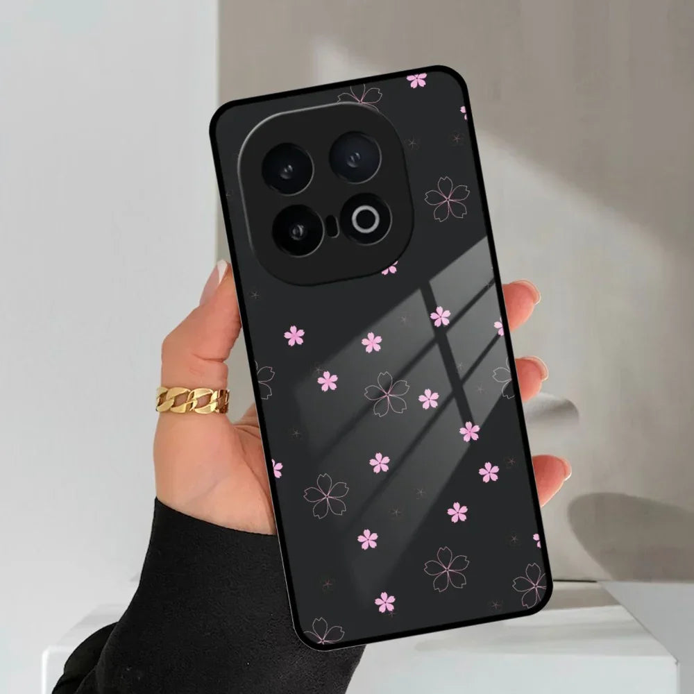 Floral Night Glass Case Cover For Vivo - ShopOnCliQ