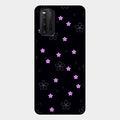 Floral Night Glass Case Cover For Iqoo 3 5G