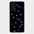 Floral Night Glass Case Cover For Iqoo 7 5G