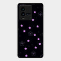 Floral Night Glass Case Cover For Iqoo 9T 5G