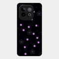 Floral Night Glass Case Cover For Iqoo Neo 10 5G