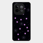 Floral Night Glass Case Cover For Iqoo Neo 10 5G