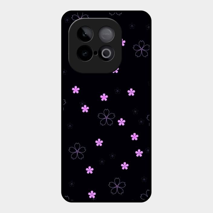 Floral Night Glass Case Cover For Iqoo Neo 10 5G
