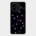Floral Night Glass Case Cover For Iqoo Neo 10R 5G
