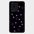 Floral Night Glass Case Cover For Iqoo Neo 7 5G