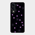 Floral Night Glass Case Cover For Iqoo Z10 Lite