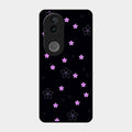 Floral Night Glass Case Cover For Iqoo Z10R