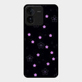 Floral Night Glass Case Cover For Iqoo Z9 5G