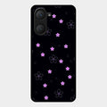 Floral Night Glass Case Cover For Iqoo Z9 Lite 5G