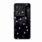 Floral Night Glass Case Cover For Motorola Edge 50 Pro