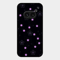 Floral Night Glass Case Cover For Nothing Phone 2A 5G