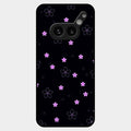 Floral Night Glass Case Cover For Nothing Phone 2A Plus