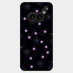Floral Night Glass Case Cover For Nothing Phone 2A Plus