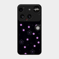 Floral Night Glass Case Cover For Nothing Phone 3 5G