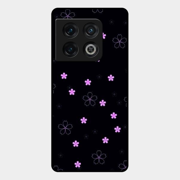 Floral Night Glass Case Cover For Oneplus 10 Pro 5G