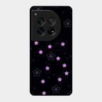 Floral Night Glass Case Cover For Oneplus 12 5G