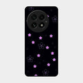 Floral Night Glass Case Cover For Oneplus 13 5G