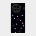 Floral Night Glass Case Cover For Oneplus 13R 5G