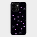 Floral Night Glass Case Cover For Oneplus 13S 5G