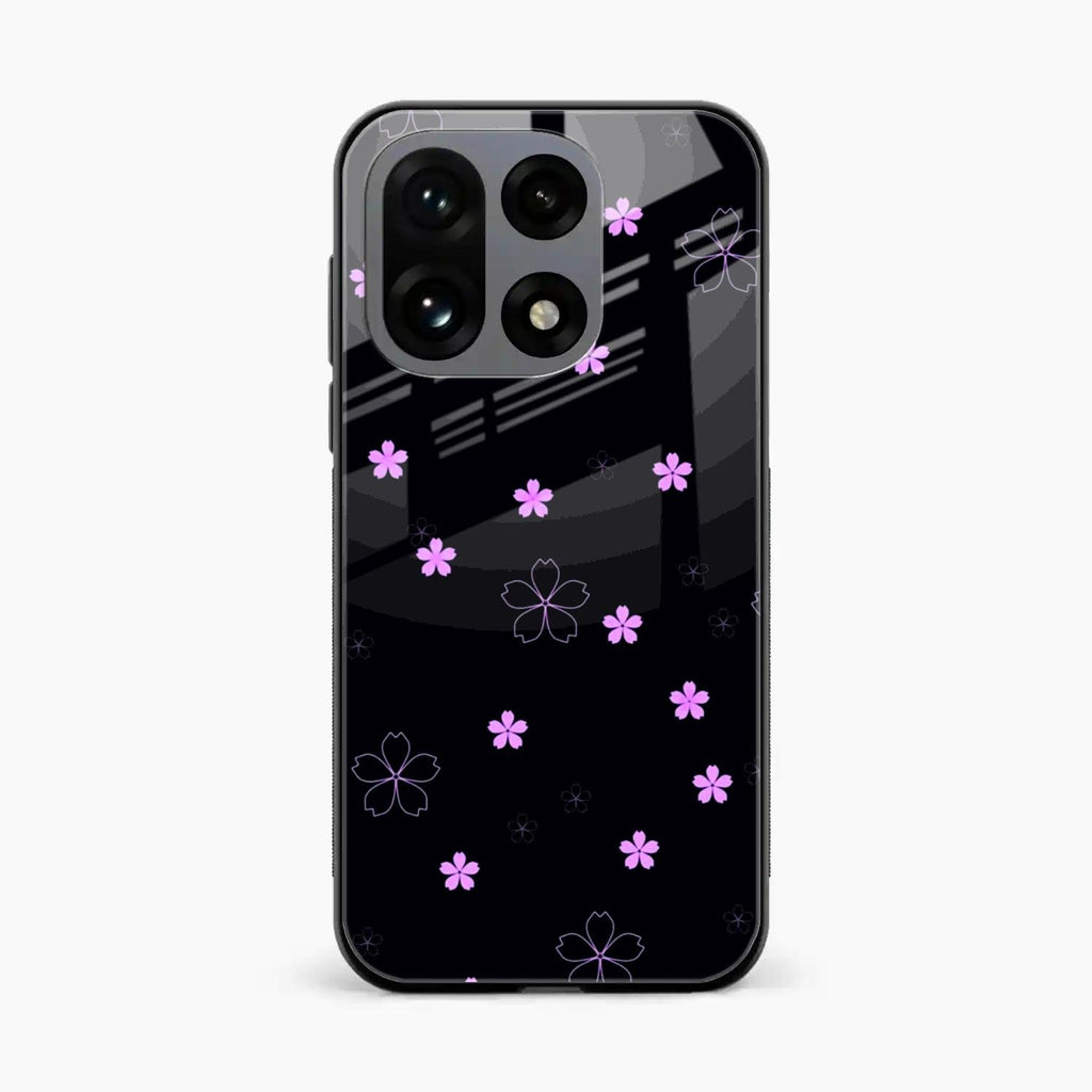 Floral Night Glass Case Cover For OnePlus 15 5G