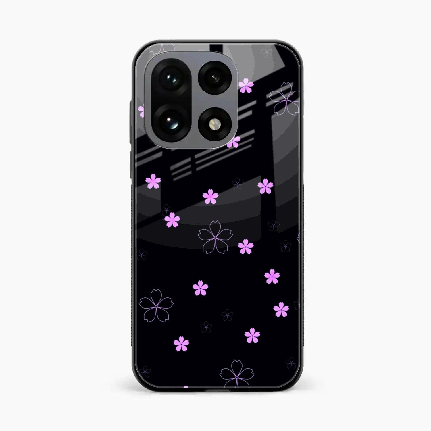 Floral Night Glass Case Cover For OnePlus 15 5G