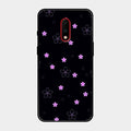 Floral Night Glass Case Cover For Oneplus 7