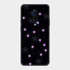 Floral Night Glass Case Cover For Oneplus 7T Pro