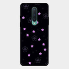 Floral Night Glass Case Cover For Oneplus 8
