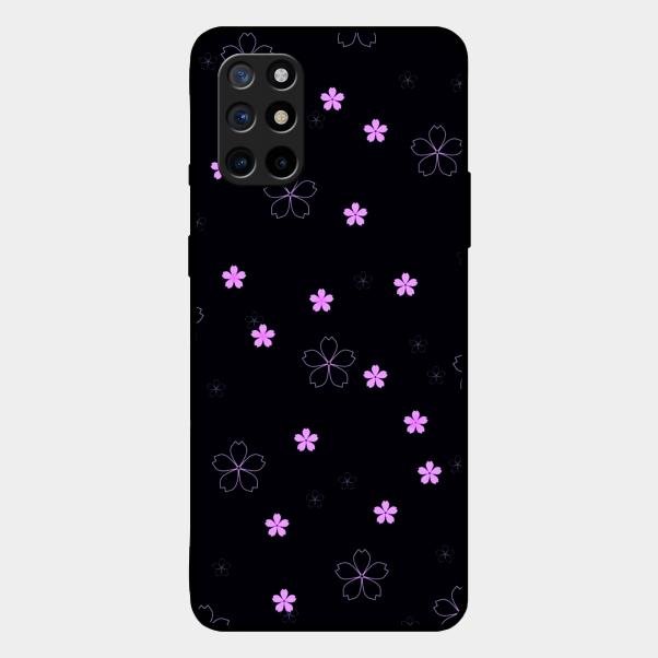 Floral Night Glass Case Cover For Oneplus 8T
