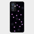 Floral Night Glass Case Cover For Oneplus 9 5G