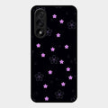Floral Night Glass Case Cover For Oneplus Nord 5 5G
