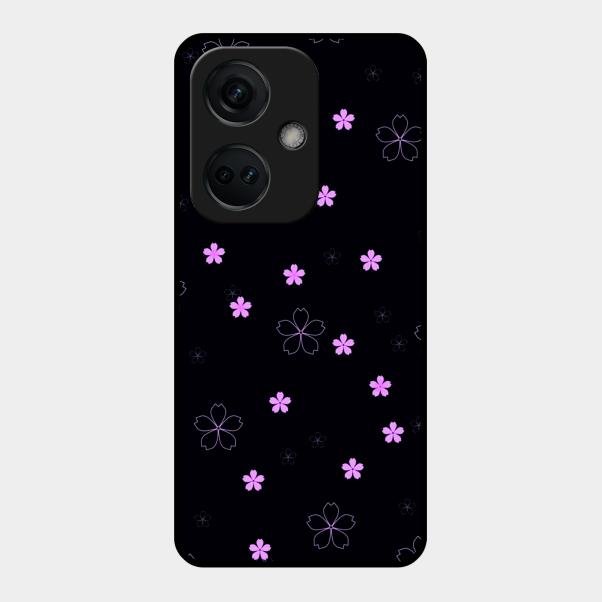 Floral Night Glass Case Cover For Oneplus Nord Ce 3 5G