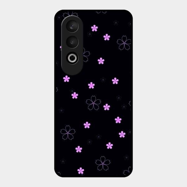 Floral Night Glass Case Cover For Oneplus Nord Ce 4 5G