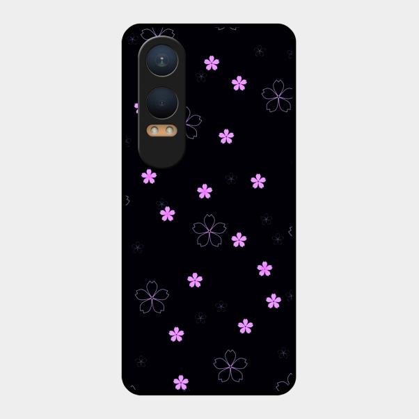 Floral Night Glass Case Cover For Oneplus Nord Ce 4 Lite 5G