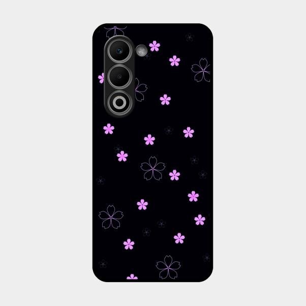Floral Night Glass Case Cover For Oppo A5 5G