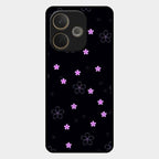 Floral Night Glass Case Cover For Oppo A5 Pro 5G