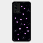 Floral Night Glass Case Cover For Oppo A55