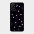 Floral Night Glass Case Cover For Oppo A5X 4G